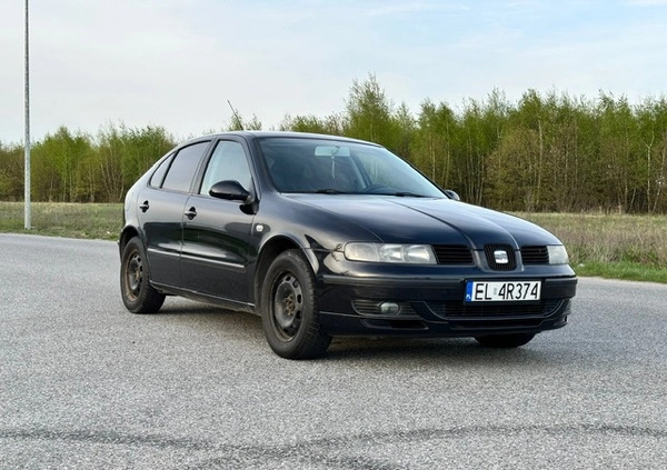 Seat Leon cena 6000 przebieg: 240000, rok produkcji 2003 z Zgierz małe 154